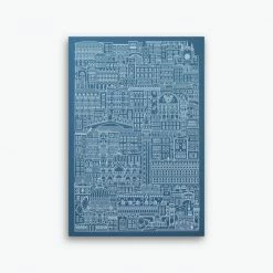 Notebooks The City Works - Notebook - Venice - A5 - Blue