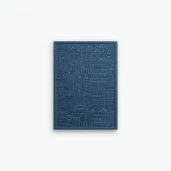 The City Works - Notebook - Vienna - A6 - Blue Notebooks