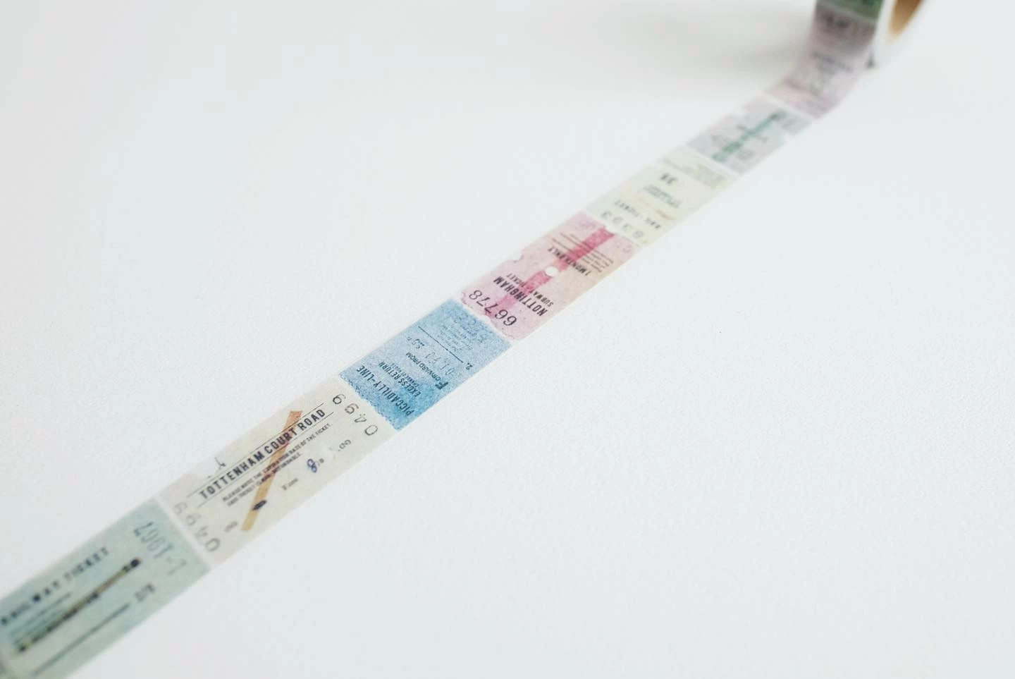 Brand new ✨ Yohaku - Washi Tape - Ticket ✔️ 4 Yohaku - Washi Tape - Ticket