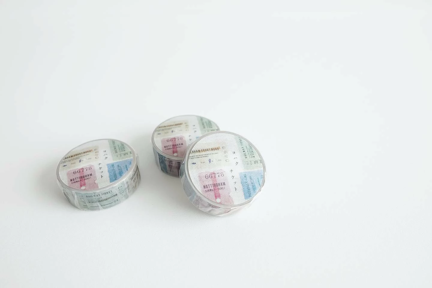 Brand new ✨ Yohaku - Washi Tape - Ticket ✔️ 5 Yohaku - Washi Tape - Ticket