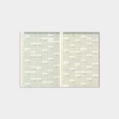 Traveler's Notebook Traveler's Company - 2022 Diary - Insert - Passport - Monthly