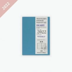 Traveler's Company - 2022 Diary - Insert - Passport - Weekly Traveler's Notebook