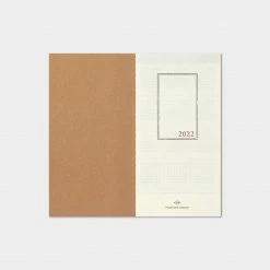 Traveler's Company - 2022 Diary - Insert - Regular - Monthly Traveler's Notebook
