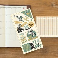 Traveler's Company - 2022 Diary - Insert - Regular - Backing Sheet Traveler's Notebook