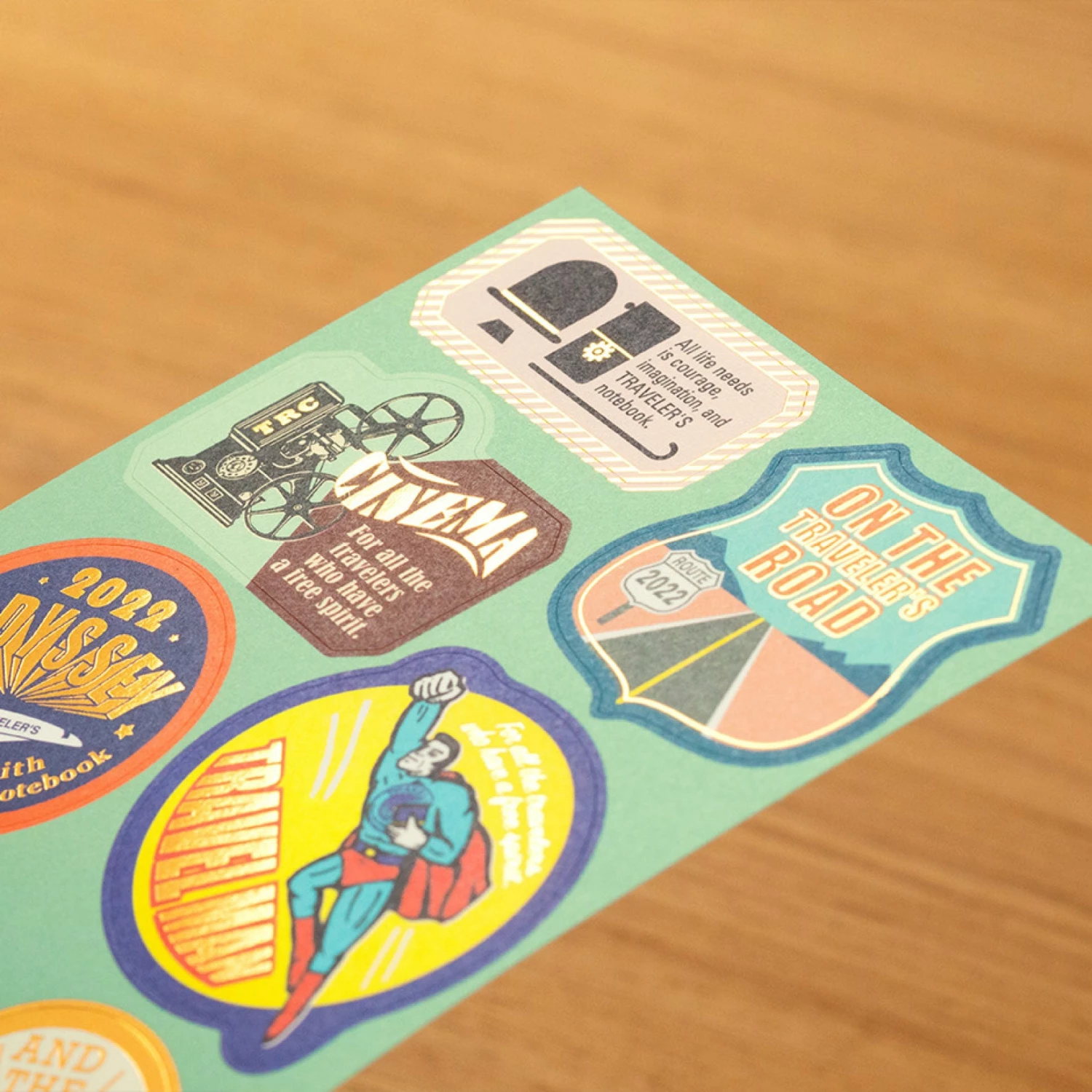 Best Sale π₯ Traveler's Company - 2022 Diary - Insert - Sticker Set π 6 Traveler's Company - 2022 Diary - Insert - Sticker Set