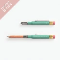 Traveler's Company - Pencil - Brass - Factory Green