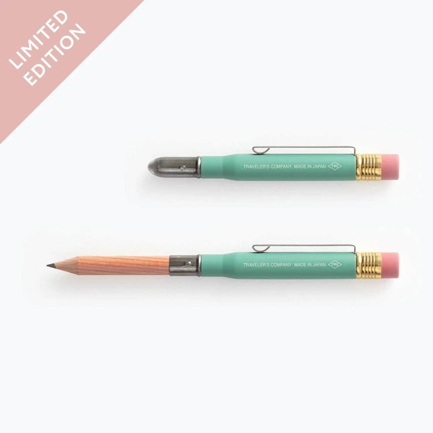 Buy โค๏ธ Traveler's Company - Pencil - Brass - Factory Green ๐ 3 Traveler's Company - Pencil - Brass - Factory Green