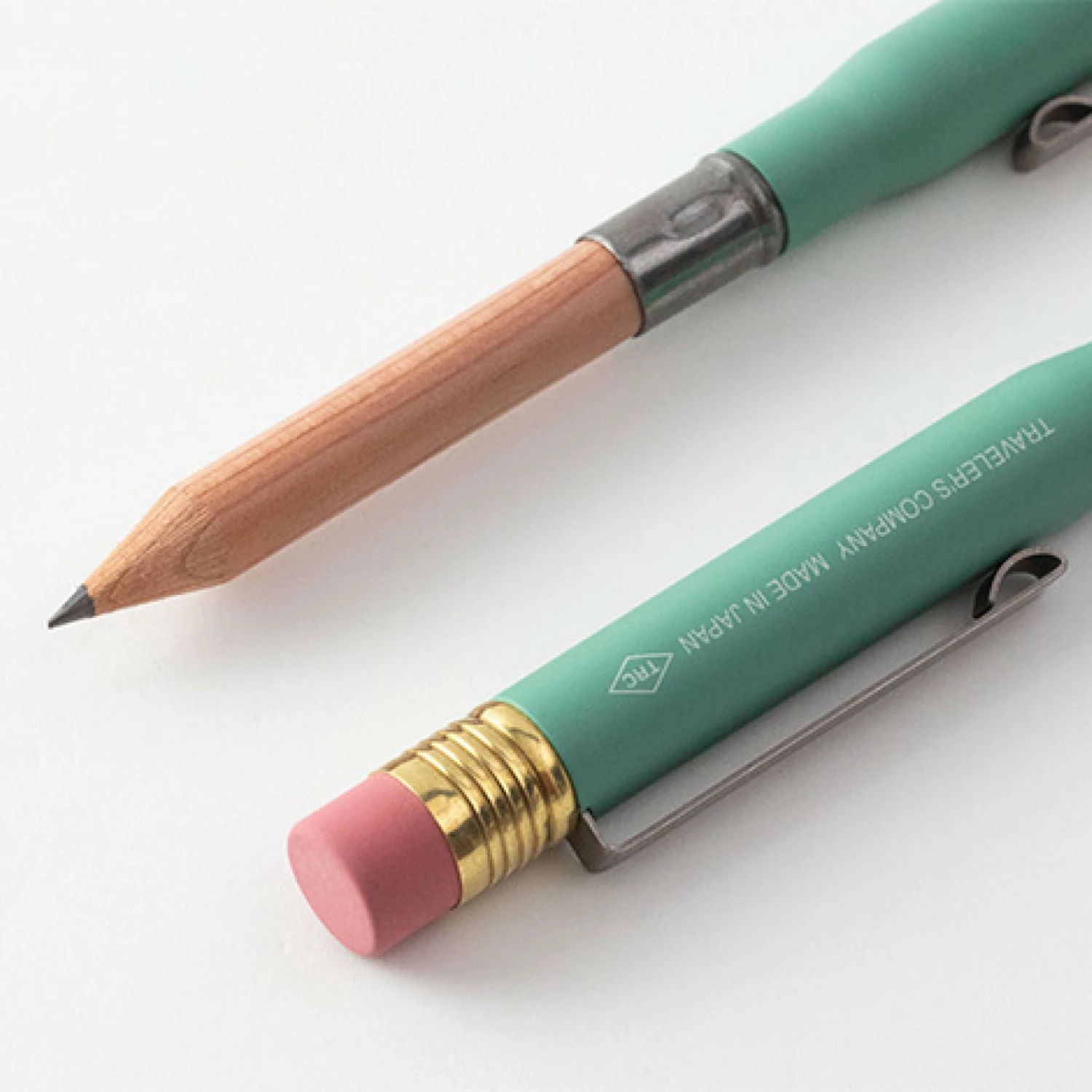 Buy โค๏ธ Traveler's Company - Pencil - Brass - Factory Green ๐ 4 Traveler's Company - Pencil - Brass - Factory Green