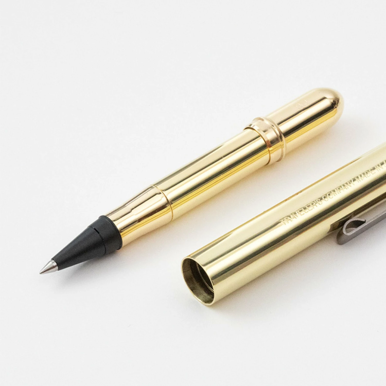 Hot Sale π Traveler's Company - Rollerball Pen - Brass 𧨠4 Traveler's Company - Rollerball Pen - Brass