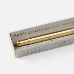 Hot Sale π Traveler's Company - Rollerball Pen - Brass 𧨠9 Traveler's Company - Rollerball Pen - Brass