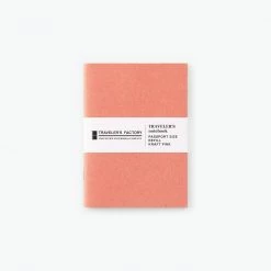 Traveler's Company Notebooks Traveler's Factory - Insert - Passport - Kraft Pink