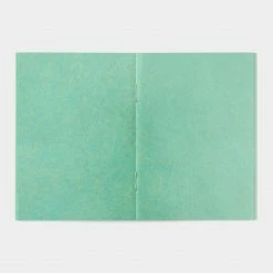 Traveler's Company Traveler's Factory - Insert - Passport - Kraft Turquoise Notebooks