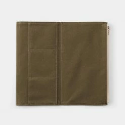 Traveler's Company Traveler's Factory - Zipper Case - Regular - Olive Notebooks