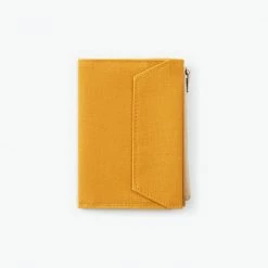 Traveler's Company Traveler's Factory - Zipper Case - Passport - Mustard Notebooks