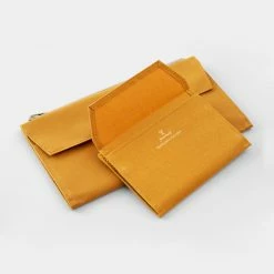 Traveler's Company Traveler's Factory - Zipper Case - Passport - Mustard Notebooks