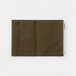 Traveler's Company Traveler's Factory - Zipper Case - Passport - Olive Notebooks