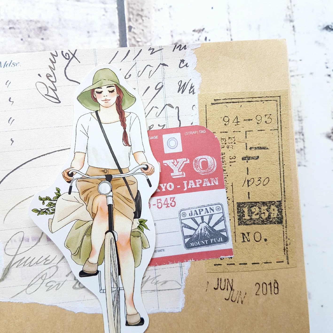 Promo π Windry R. - Planner Sticker - Wanderlust (Refill) β¨ 4 Windry R. - Planner Sticker - Wanderlust (Refill)