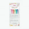 Zebra - Brush Pen - Mildliner Double Sided - Refresh Mild Set New Arrivals