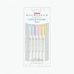 Zebra - Highlighter - Mildliner Double Sided - Gentle Set [Coming Soon] New Arrivals
