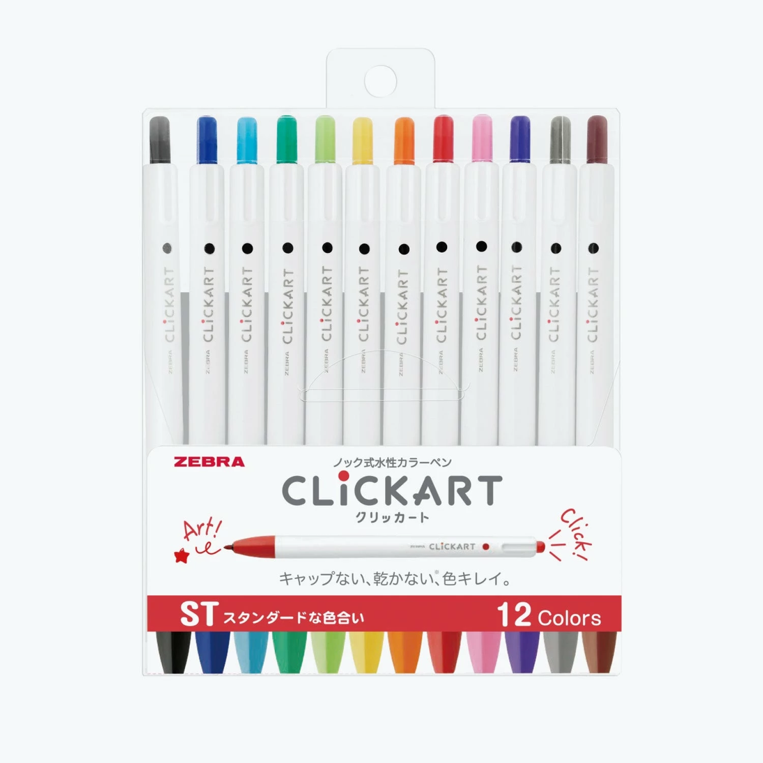 Outlet ✨ Zebra - Marker - Clickart 0.6mm - Standard Set ❤️ 3 Zebra - Marker - Clickart 0.6mm - Standard Set