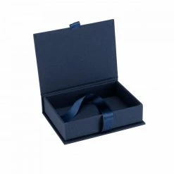 Boxes Bookbinders Design - Box - A6 + Silk Ribbon - Smoke Blue