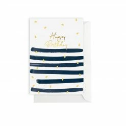 ELM Paper - Card - Birthday - Birthday Stripe Cards