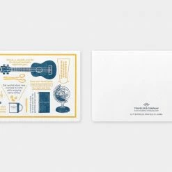 Traveler's Company - Letterpress Card - Brown Traveler's Notebook