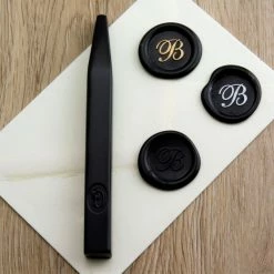 Handles & Sealing Wax Bortoletti - Sealing Wax - Black