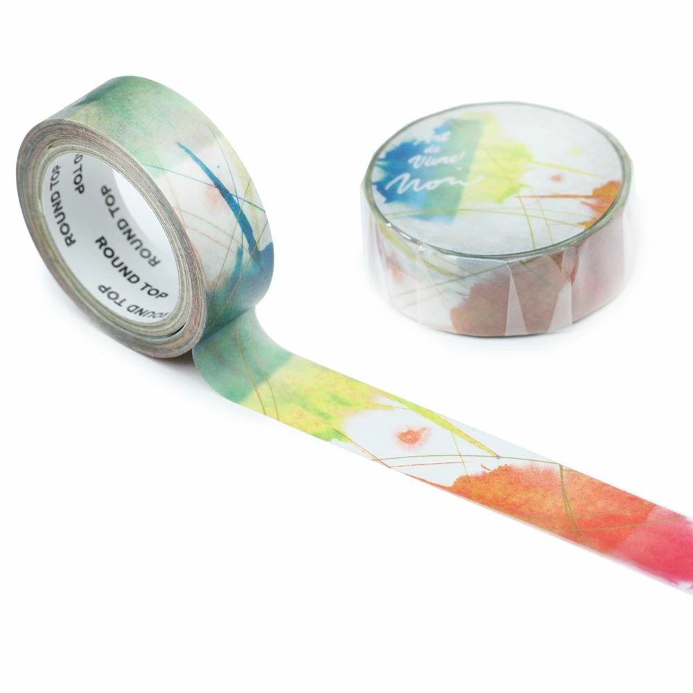 Best Sale π₯° Round Top - Atelier Noir Washi Tape β¨ 5 Round Top - Atelier Noir Washi Tape