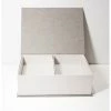 Boxes Bookbinders Design - Box - A4 Two Level - Light Grey