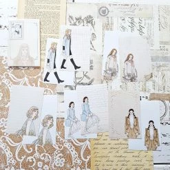 Windry R. - Note Paper Set - Dolls Card Sets