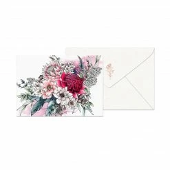 Card Sets Typoflora - Notecards - Waratah Bouquet