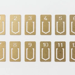 Traveler's Company Traveler's Company - Numeric Clip