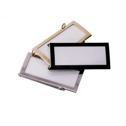 Bookbinders Design - Label Holder - Silver Ringbinders