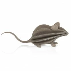 Lovi - Ornament - Mouse - 15cm - Grey Animal Lovers