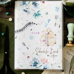 Meow Illustration - Weekly Planner - Blue Diary