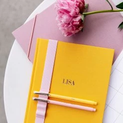 Notebooks Bookbinders Design - Cloth Notebook - Large - Dusty Pink