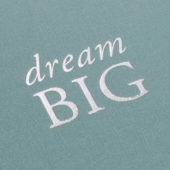 Notebooks Bookbinders Design - Cloth Notebook - Quote - Dream Big - Dusty Green