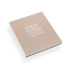 Bookbinders Design - Cloth Notebook - Quote - Magic Brilliant - Sandbrown