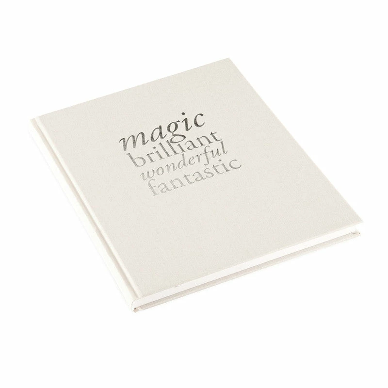 Outlet π Notebooks Bookbinders Design - Cloth Notebook - Quote - Large - Magic β 3 Notebooks Bookbinders Design - Cloth Notebook - Quote - Large - Magic