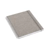 Notebooks Bookbinders Design - Notebook - Wire-O - Hard - Medium - Light Grey