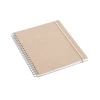 Notebooks Bookbinders Design - Notebook - Wire-O - Hard - Medium - Sandbrown