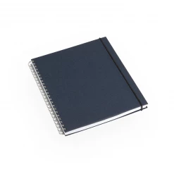 Notebooks Bookbinders Design - Notebook - Wire-O - Hard - Medium - Smoke Blue