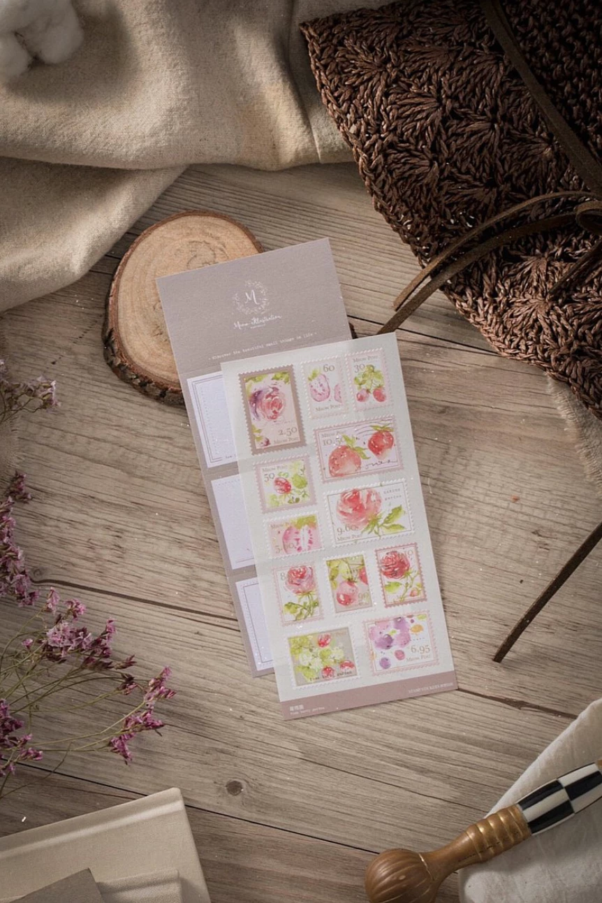 Hot Sale π₯° Meow Illustration - Planner Sticker - Rose Berry Garden Planner Stickers π 3 Meow Illustration - Planner Sticker - Rose Berry Garden Planner Stickers