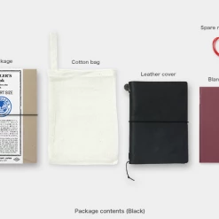 Traveler's Company - Traveler's Notebook - Passport - Black