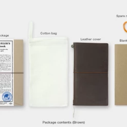 Notebooks Traveler's Company - Traveler's Notebook - Regular - Brown