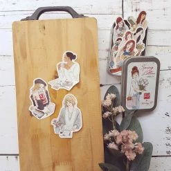 Windry R. - Planner Sticker - Spring Letters (Tin) Planner Stickers