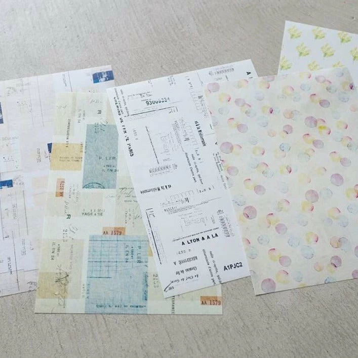 Deals π― Yohaku - Washi Tape - Masking Sheet - Basic π 4 Yohaku - Washi Tape - Masking Sheet - Basic