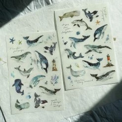 Pion - Planner Sticker - Whale