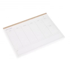Bookbinders Design - Planner - Weekly A4 - Sandbrown Desk Pads & To-Dos